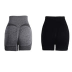 1/2PCS Women New Cycling Jogging Fitness High Waist Push Up Gym Shorts Leggings Women Yoga Clothing Women Shorts Sports For